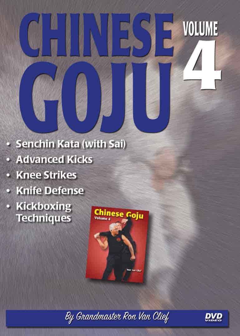 Chinese Goju Karate #4 Sai, Sanchen, Advanced Kicks & Combos Dvd Ron Van Clief