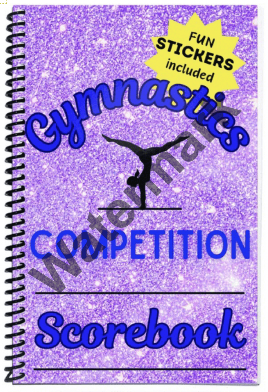 Gymnastics Competition Scorebook