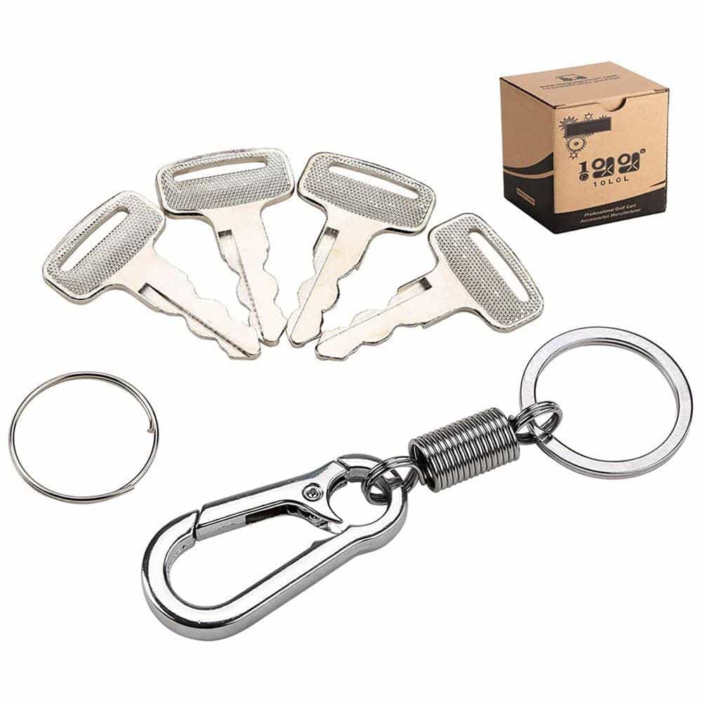4 Pack Golf Cart Ignition Keys For Yamaha G14 G16 G19 G20 G21 G29 Drive - 10L0l