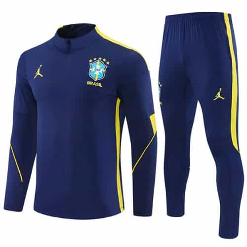 2026-2027 Brazil Training Suit Blue
